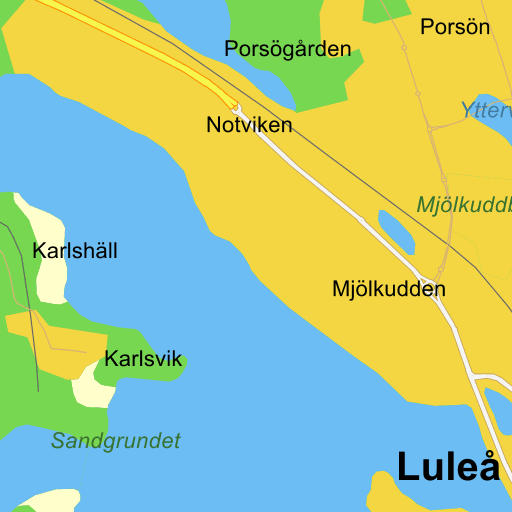 Cykelvägar Luleå Karta – Karta 2020