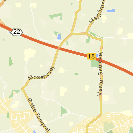 Krak Kort Holstebro Mosebyvej Holstebro kort på Krak Krak Kort Holstebro