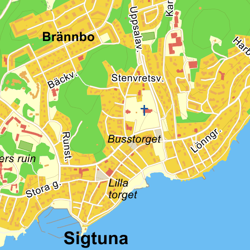 sigtuna tourist map