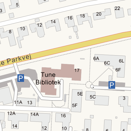 4030 Tune Kort Lindevej 6 4030 Tune ruteplan på kort 4030 Tune Kort