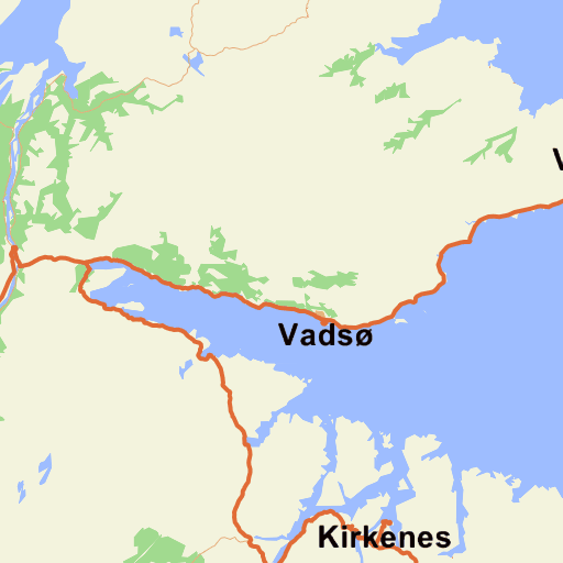 kart over øst finnmark Øst Finnmark på Gule Siders kart kart over øst finnmark Øst Finnmark på Gule Siders kart
